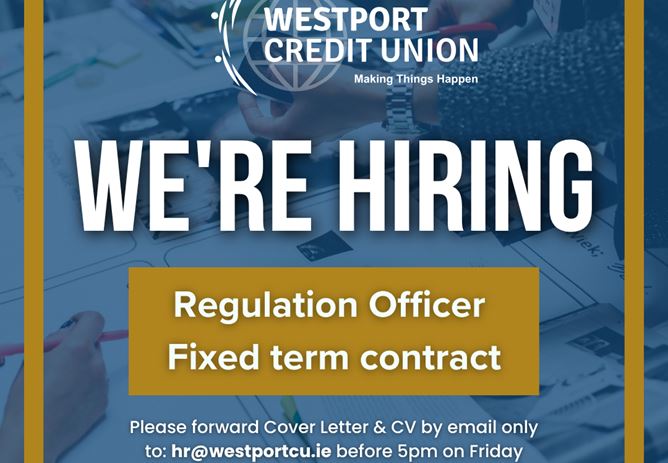 Job Vacancy - Regulation Officer